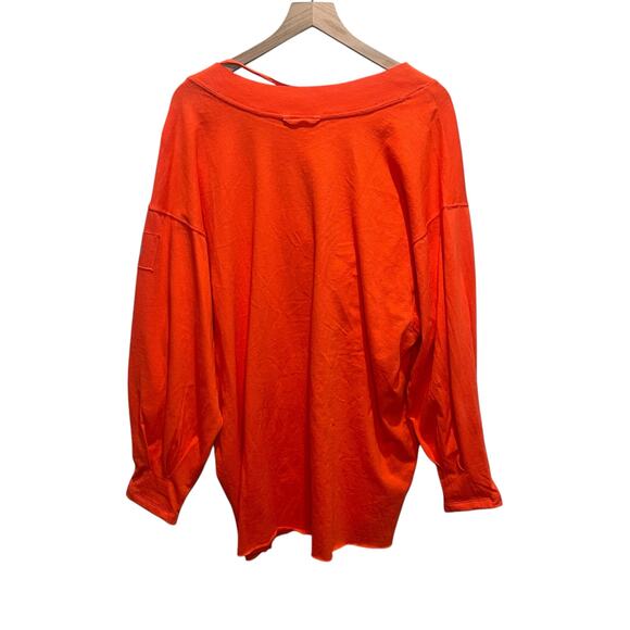 NEW FP Movement Pullover V-Neck Long-Sleeve - Picture 2 of 8